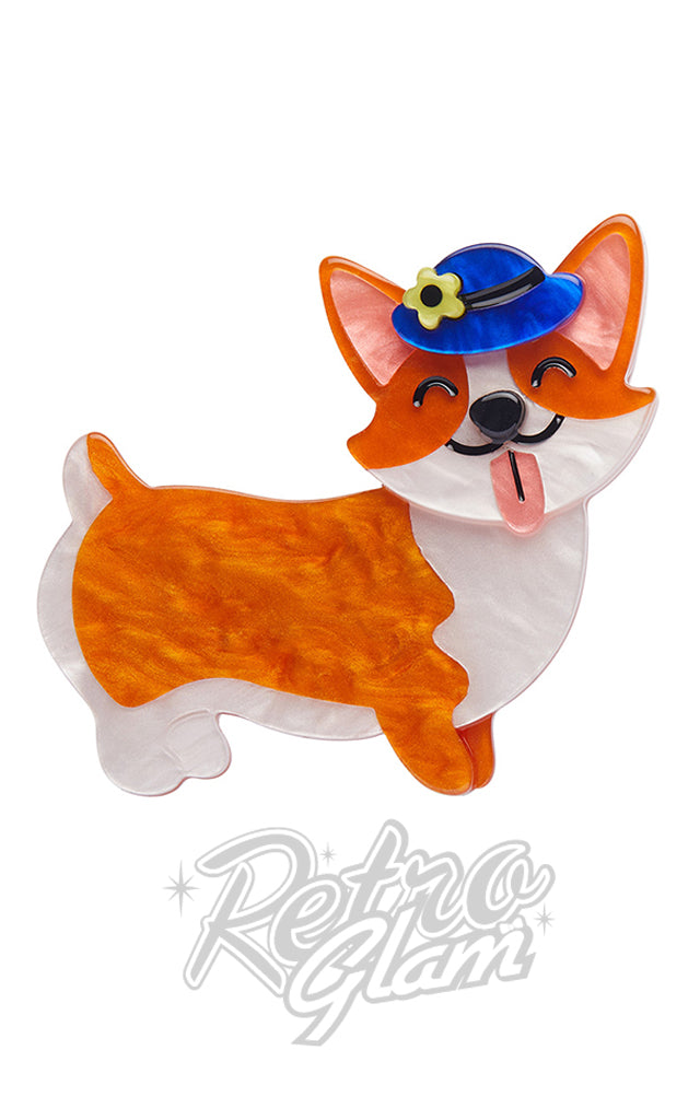 Erstwilder Susan The Corgi Brooch