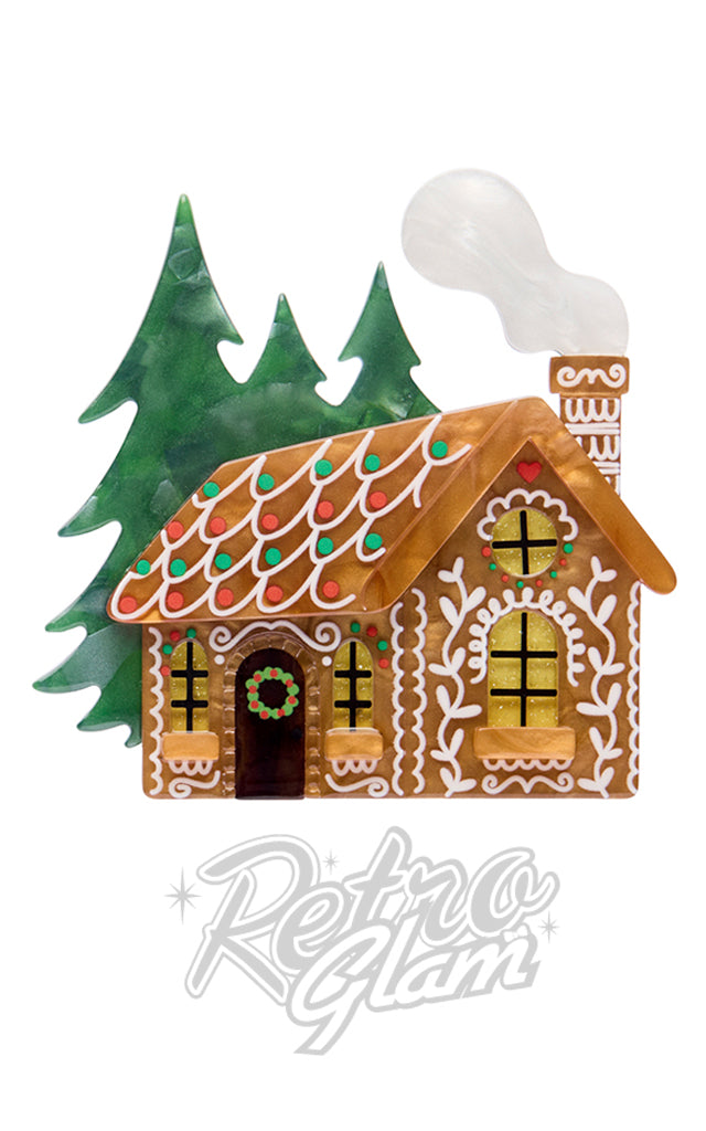 Erstwilder The Sweetest Cabin Brooch