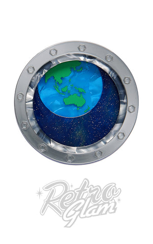 Erstwilder Tiny Blue Dot Brooch