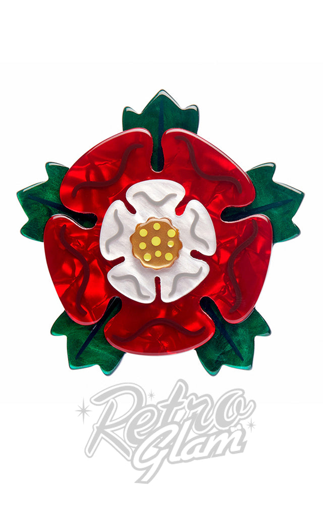 Erstwilder Tudor Rose Brooch