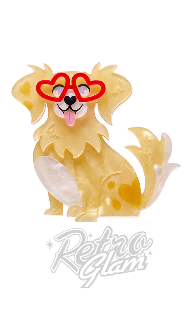 Erstwilder Valentino Pupperino Brooch