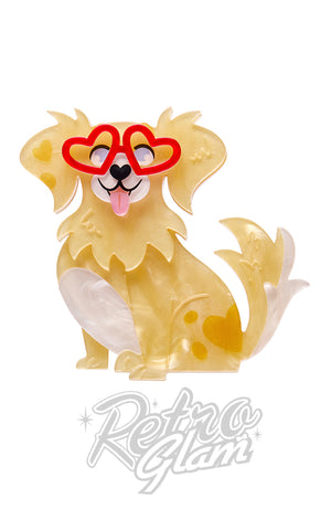 Erstwilder Valentino Pupperino Brooch