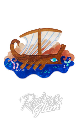 Erstwilder Winds Of War Brooch