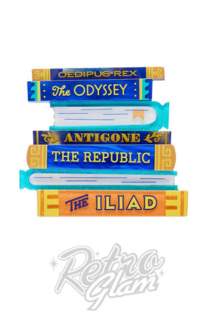 Erstwilder Words Of The Wise Brooch greek