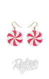 Erstwilder Wonka Lollies Drop Earrings magenta
