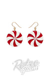 Erstwilder Wonka Lollies Drop Earrings red