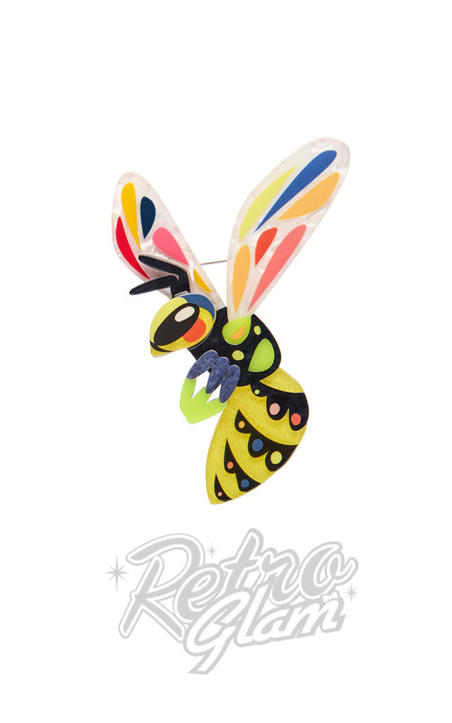 Erstwilder The Youthful Yellowjacket Brooch