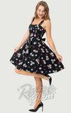 Eva Rose Sweetheart Dress in Cupcake Print