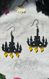 Fallen Pine Chandeliers Earrings