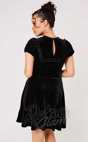 Hell Bunny Celeste Dress in Black back