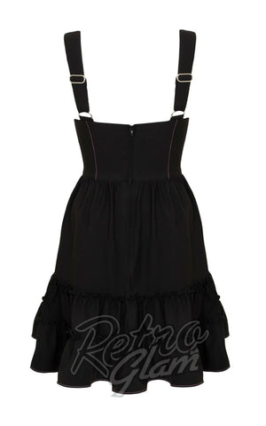 Hell Bunny X Care Bears Cheer Bear Black Mini Dress back