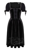 Hell Bunny Disenchanted Dress in Black cad