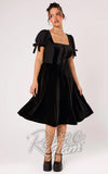 Hell Bunny Disenchanted Dress in Black 