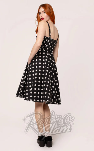 Hell Bunny Domino Dress back