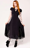 Hell Bunny Edith Dress in Black alternative clothing