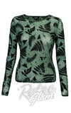 Hell Bunny Fearn Mesh Top cad
