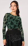 Hell Bunny Fearn Mesh Top 
