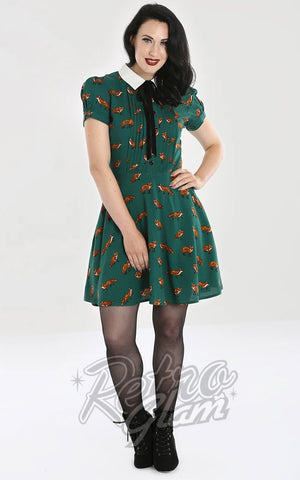 Hell Bunny Dress with fox print