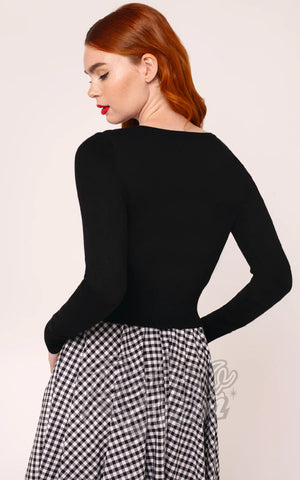 Hell Bunny Francoise Strawberries Cardigan back