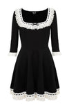 Hell Bunny Moira Lace Trim Dress - Pre-Order