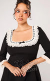Hell Bunny Moira Lace Trim Dress victorian