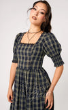 Hell Bunny Morelle Dress in Plaid - Pre-Order