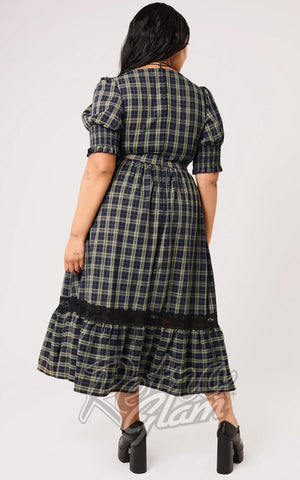Hell Bunny Morelle Dress in Plaid - Pre-Order