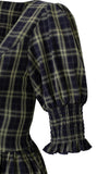 Hell Bunny Morelle Dress in Plaid - Pre-Order