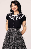 Hell Bunny Phantomette Blouse halloween