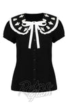 Hell Bunny Phantomette Blouse gothic
