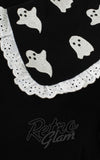 Hell Bunny Phantomette Blouse ghosts