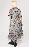 Hell Bunny Raven Dress plus-sized back