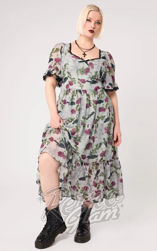 Hell Bunny Raven Dress - Pre-Order