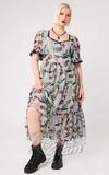 Hell Bunny Raven Dress plus-sized