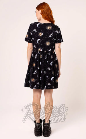 Hell Bunny Solaris Mini Dress back