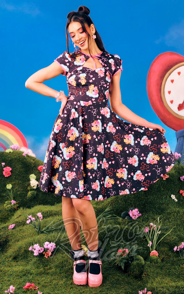 Hell Bunny X Care Bears Tenderheart 50s Dress
