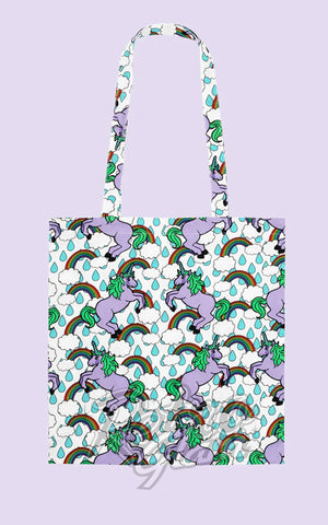 Hell Bunny Unicorn Tote Bag