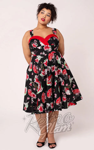 Hell Bunny Yuna Dress curvy