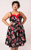 Hell Bunny Yuna Dress curvy pinup