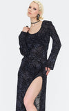 Gothic hooded dress