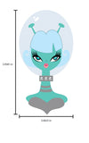 Lipstick & Chrome Beam Me Up Brooch