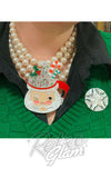 Lipstick & Chrome Brooch To Pendant Converter Set model