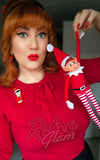 Elf on a shelt brooch