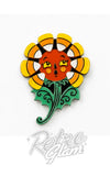 Lipstick & Chrome Confectious Florellaween Brooch - Pre-Order