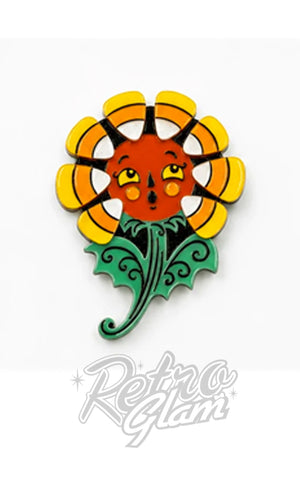 Lipstick & Chrome Confectious Florellaween Brooch - Pre-Order