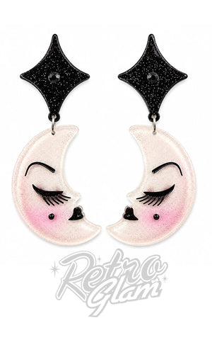 Lipstick & Chrome Lil Luna Lullaby Earrings