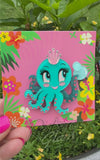 Lipstick & Chrome Olivia the Octo Cutie Brooch