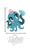 Lipstick & Chrome Olivia the Octo Cutie Brooch
