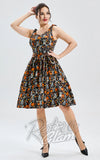 Miss Lulo Bri Dress in Raccoon Coven Print 