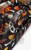 Raccoons halloween print